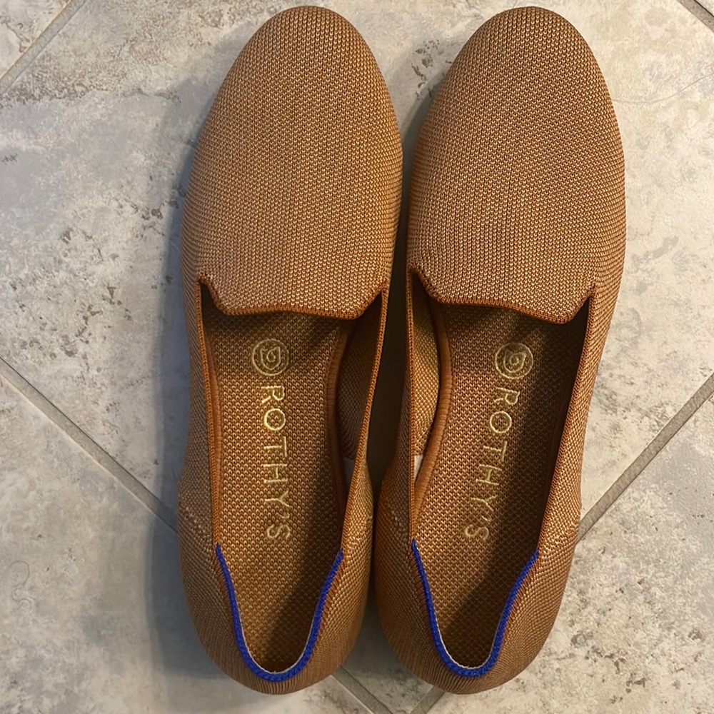 Rothy’s Fawn Loafers Size 8.5 - EUC